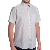 Barbour Button-Front Cotton Shirt - Short Sleeve (For Men)