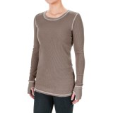 allen allen Thermal Thumbhole T-Shirt - Long Sleeve (For Women)