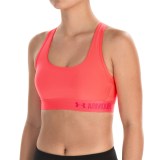 Under Armour HeatGear® Crossback Sports Bra - Medium Impact (For Women)