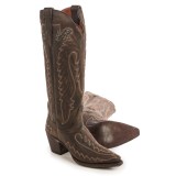 Dan Post Heather Embroidered Cowboy Boots - 15”, Snip Toe (For Women)