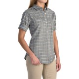 United by Blue Foster Popover Shirt - Organic Cotton, Short Sleeve (For Women)