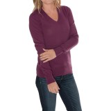 Barbour Classic Merino Wool Sweater - V-Neck (For Women)