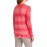 Forte Cashmere Space-Dyed Knit Shirt - Linen, Long Sleeve (For Women)