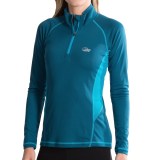 Lowe Alpine DRYflo® 150 Base Layer Top - Zip Neck, Long Sleeve (For Women)