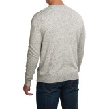 Forte Cashmere Basic V-Neck Sweater (For Men)