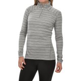 SmartWool NTS 250 Pattern Base Layer Top - Merino Wool, Zip Neck, Long Sleeve (For Women)