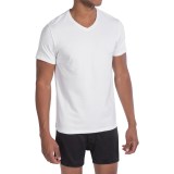 Tahari Pima Cotton Blend Jersey T-Shirt - V-Neck, Short Sleeve (For Men)
