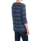 Woolrich McKees Run Striped Knit Shirt - 3/4 Sleeve (For Women)