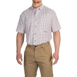 True Flies Bokeelia Check Seersucker Shirt - UPF 25+, Short Sleeve (For Men)