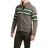 Laundromat Sidney Cotton-Lined Sweater - Front Zip (For Men)