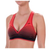 Brooks Front Runner Sports Bra - Racerback, Molded Cups (For Women)