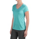 90 Degree by Reflex Fitted Shirt - V-Neck, Short Sleeve (For Women)