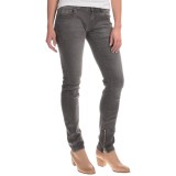 Rock & Roll Cowgirl Moto Skinny Jeans - Low Rise (For Women)