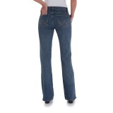 Wrangler Cash Ultimate Riding Jeans - Notched Bootcut (For Women)