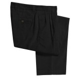 Berle Corduroy Pants - Double Reverse Pleats (For Men)