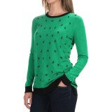 G.H. Bass & Co. Contrast Trees Sweater (For Women)