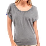Icebreaker Allure Scoop Neck Shirt - UPF 30+, Merino Wool, Short Sleeve (For Women)