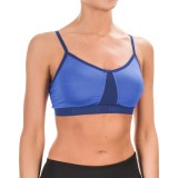 Reebok Propel Deluxe Sports Bra - Medium Impact, Removable Cups (For Women)
