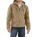 Carhartt Sandstone Sierra Jacket - Sherpa Lining, Factory Seconds (For Big Men)