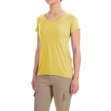 Ibex Aurora T-Shirt - Merino Wool, Short Sleeve (For Women)