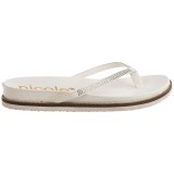 Nicole Studded Rhody Flip-Flops - Vegan Leather (For Women)