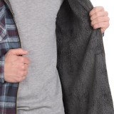Stanley Hooded Shirt Jacket - Sherpa Lined (For Men)