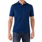 SmartWool Fish Creek Polo Shirt - Merino Wool-TENCEL®, Short Sleeve (For Men)