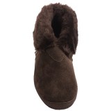 LAMO Footwear Suede Bootie Slippers - Fleece Lined (For Women)