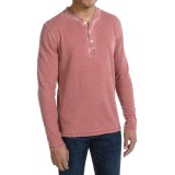 JKL Waffle-Knit Henley Shirt - Long Sleeve (For Men)