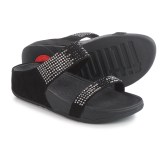 FitFlop Flare Slide Sandals - Suede (For Women)