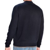 Toscano Diamond Cable Cardigan Sweater - Merino Wool (For Men)