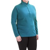 White Sierra Alpha Beta Pullover - Long Sleeve (For Plus Size Women)