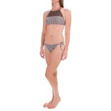 Swim Systems High-Neck Halter Bikini Set - Side-Tie Bottoms (For Women)
