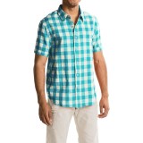 True Grit Sun Deck Checks Shirt - Short Sleeve (For Men)