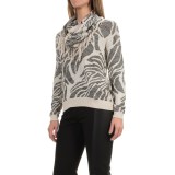 Nic+Zoe Oasis Scarf Sweater - Detachable Scarf, Long Sleeve (For Women)