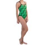 Dolfin Competition Swimsuit - Reversible, String Back (For Girls and Women)