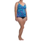 Trimshaper Rylee Up & Down Tankini Set (For Plus Size Women)