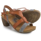 Wanda Panda T-Strap Sandals - Leather (For Women)