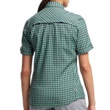 Icebreaker Terra Plaid Shirt - UPF 30+, Merino Wool, Short Sleeve (For Women)