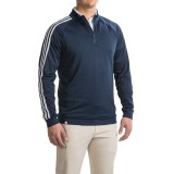 adidas golf 3 Stripes Layering Shirt - Zip Neck, Long Sleeve (For Men)