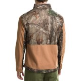 Printed Camo Jacket with Fleece Trim (For Men)