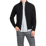 Oliver Perry Cashmere Sweater - Full Zip (For Men)