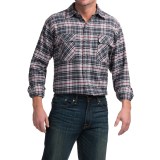 Moose Creek Brawny Plaid Flannel Shirt - Long Sleeve (For Tall Men)