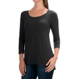 Willi Smith High-Low Swing Shirt - Modal, 3/4 Sleeve (For Women)