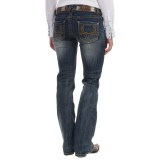 Cowgirl Up Hunter Bootcut Jeans - Mid Rise, Relaxed Fit (For Women)