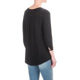 Max Jeans Charlotte Pristine Emblem Shirt - 3/4 Sleeve (For Women)