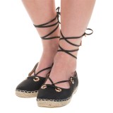 Yoki Layla-16 Espadrilles - Vegan Leather (For Women)