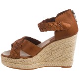 Blackstone FL53 Leather Wedge Sandals (For Women)