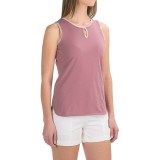 Barbour Alasdiar Keyhole Shirt - Sleeveless (For Women)