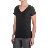 90 Degree by Reflex Fitted Shirt - V-Neck, Short Sleeve (For Women)